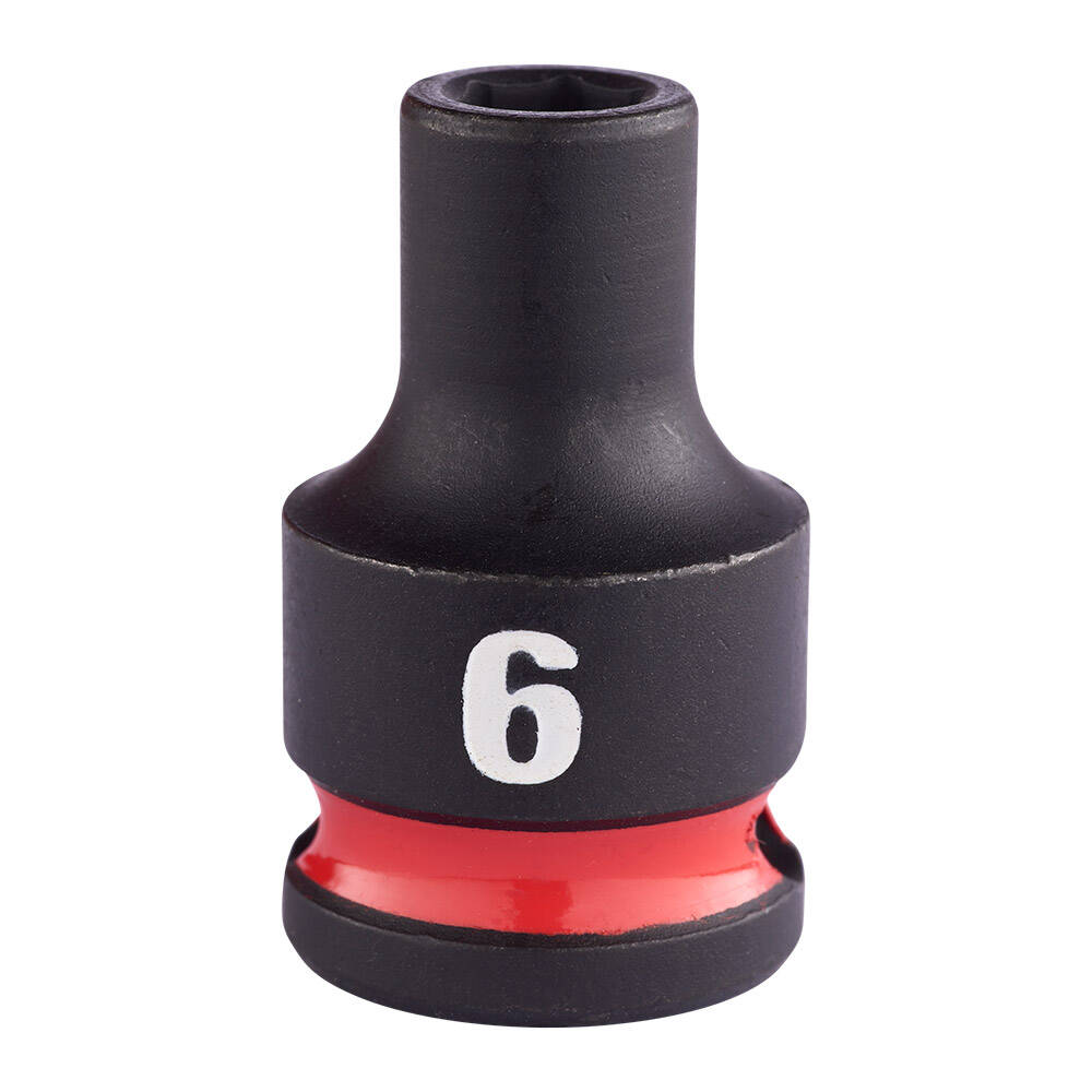 SHW Endüstiriyel Darbeli Lokma  3/8 İnç Std 6mm-1 Adet - 3