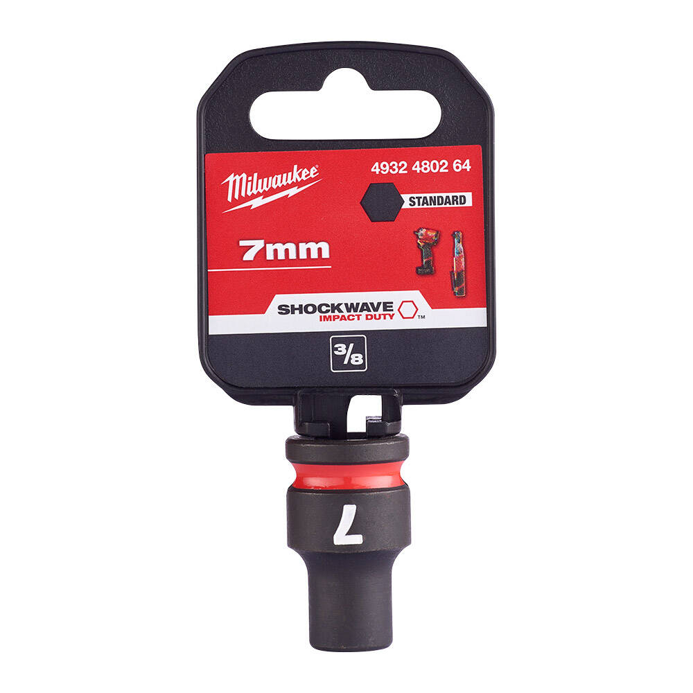SHW Endüstiriyel Darbeli Lokma  3/8 İnç Std 7mm-1 Adet - 1