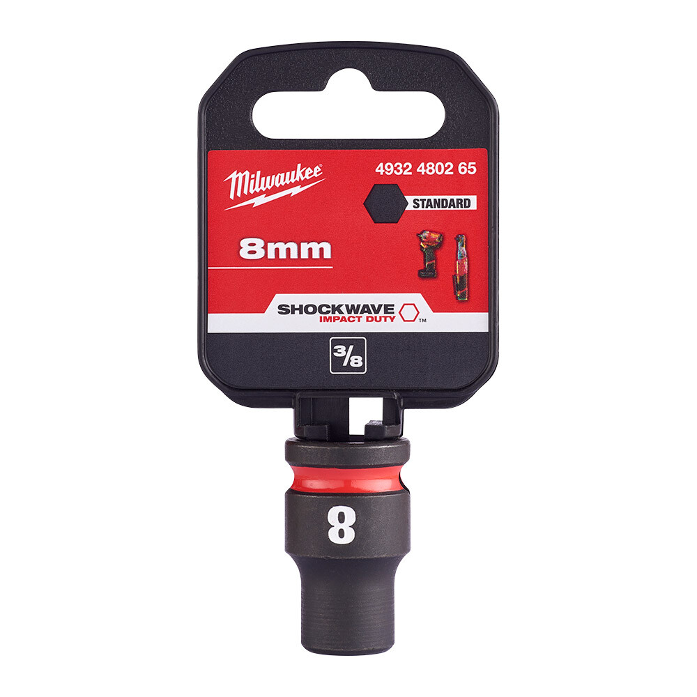 SHW Endüstiriyel Darbeli Lokma  3/8 İnç Std 8mm-1 Adet - 1