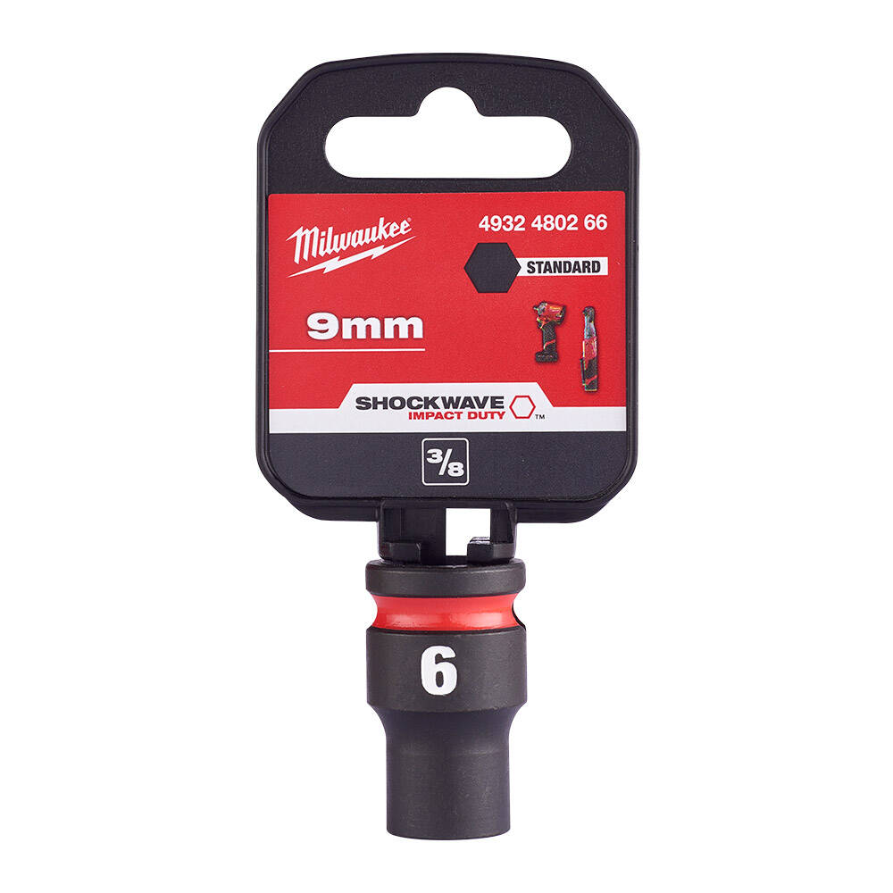 SHW Endüstiriyel Darbeli Lokma  3/8 İnç Std 9mm-1 Adet - 1