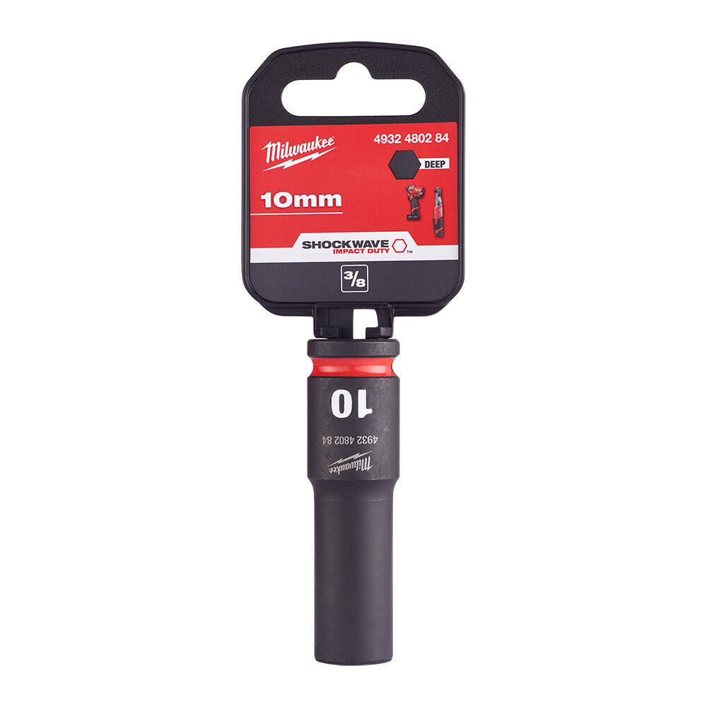 SHW Endüstiriyel Darbeli Lokma  3/8 İnç Uzun  10mm-1 Adet - 1