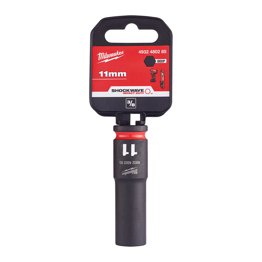 SHW Endüstiriyel Darbeli Lokma  3/8 İnç Uzun  11mm-1 Adet - 1