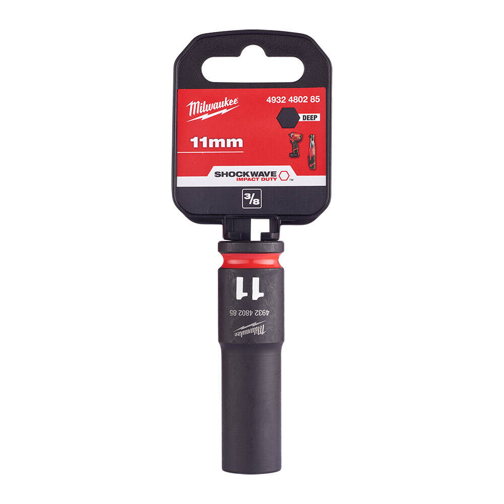 SHW Endüstiriyel Darbeli Lokma  3/8 İnç Uzun  11mm-1 Adet - 1