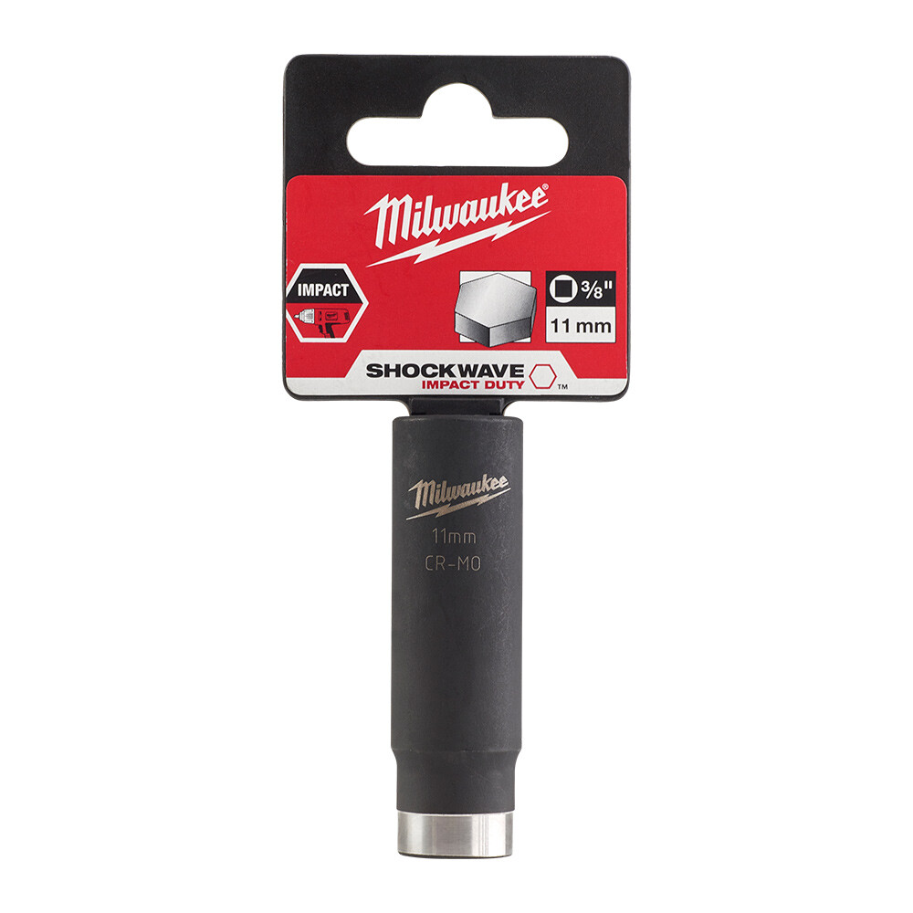 SHW Endüstiriyel Darbeli Lokma  3/8 İnç Uzun  11mm-1 Adet - 1