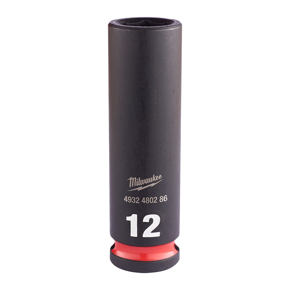 SHW Endüstiriyel Darbeli Lokma  3/8 İnç Uzun  12mm-1 Adet - 2