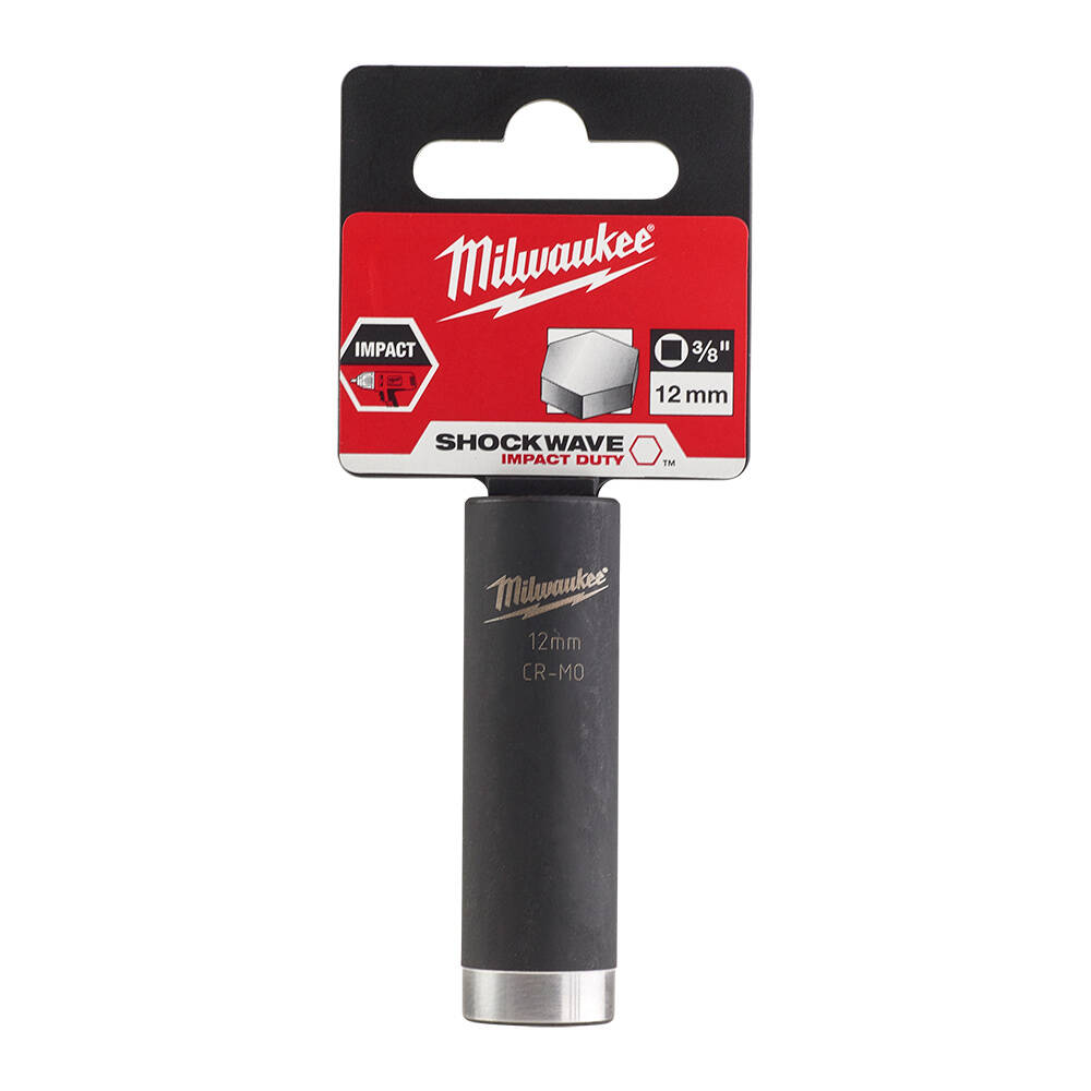 SHW Endüstiriyel Darbeli Lokma  3/8 İnç Uzun  12mm-1 Adet - 1