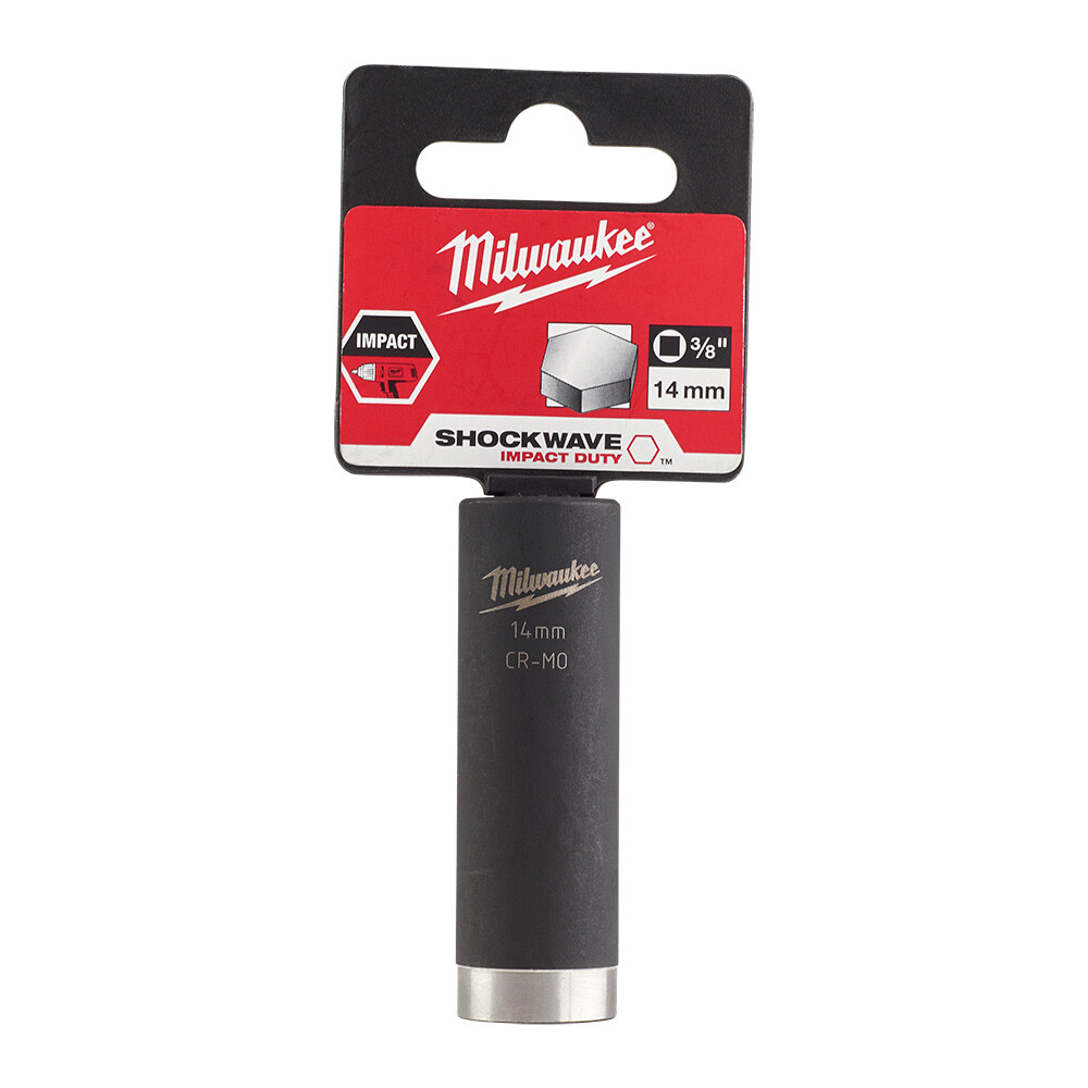SHW Endüstiriyel Darbeli Lokma  3/8 İnç Uzun  14mm-1 Adet - 1