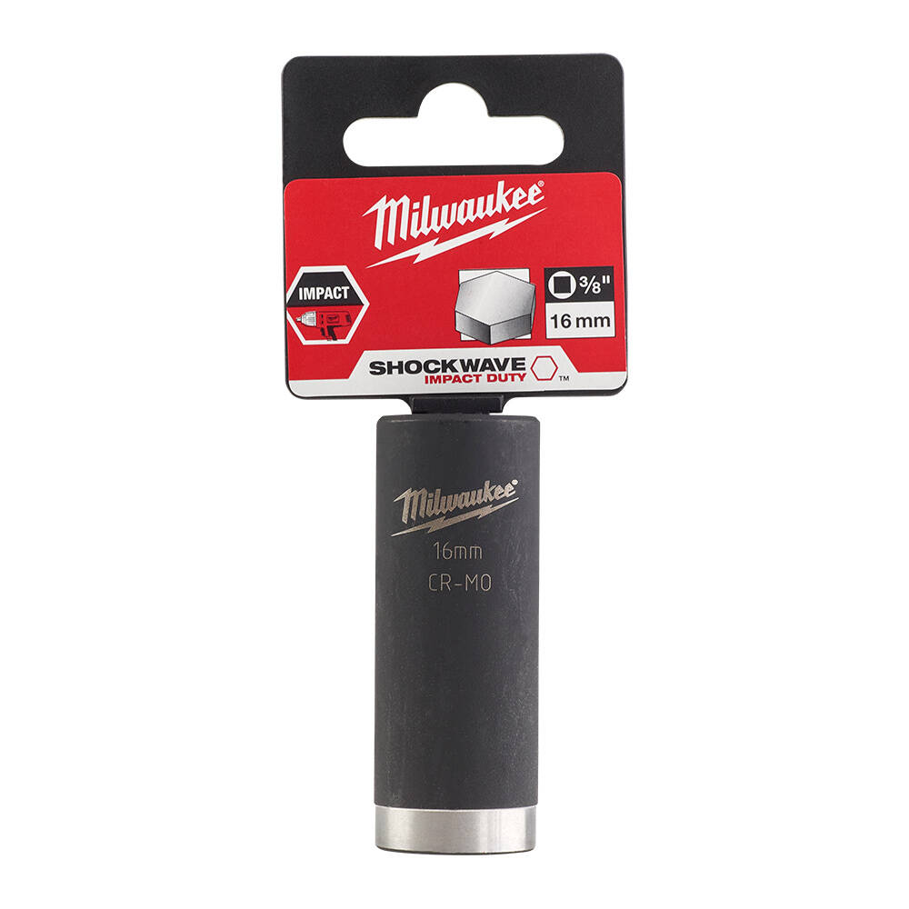 SHW Endüstiriyel Darbeli Lokma  3/8 İnç Uzun  16mm-1 Adet - 1