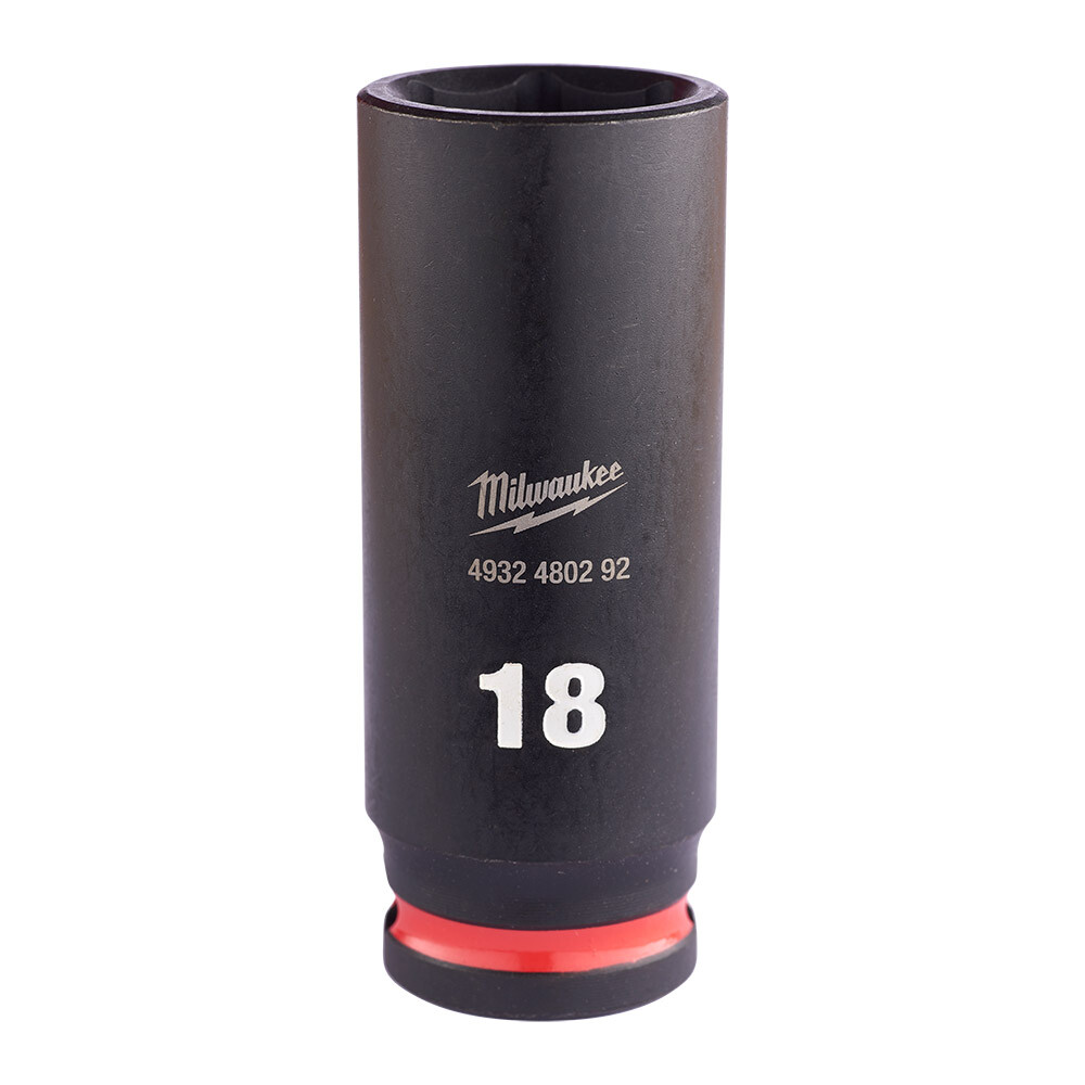 SHW Endüstiriyel Darbeli Lokma  3/8 İnç Uzun  18mm-1 Adet - 2