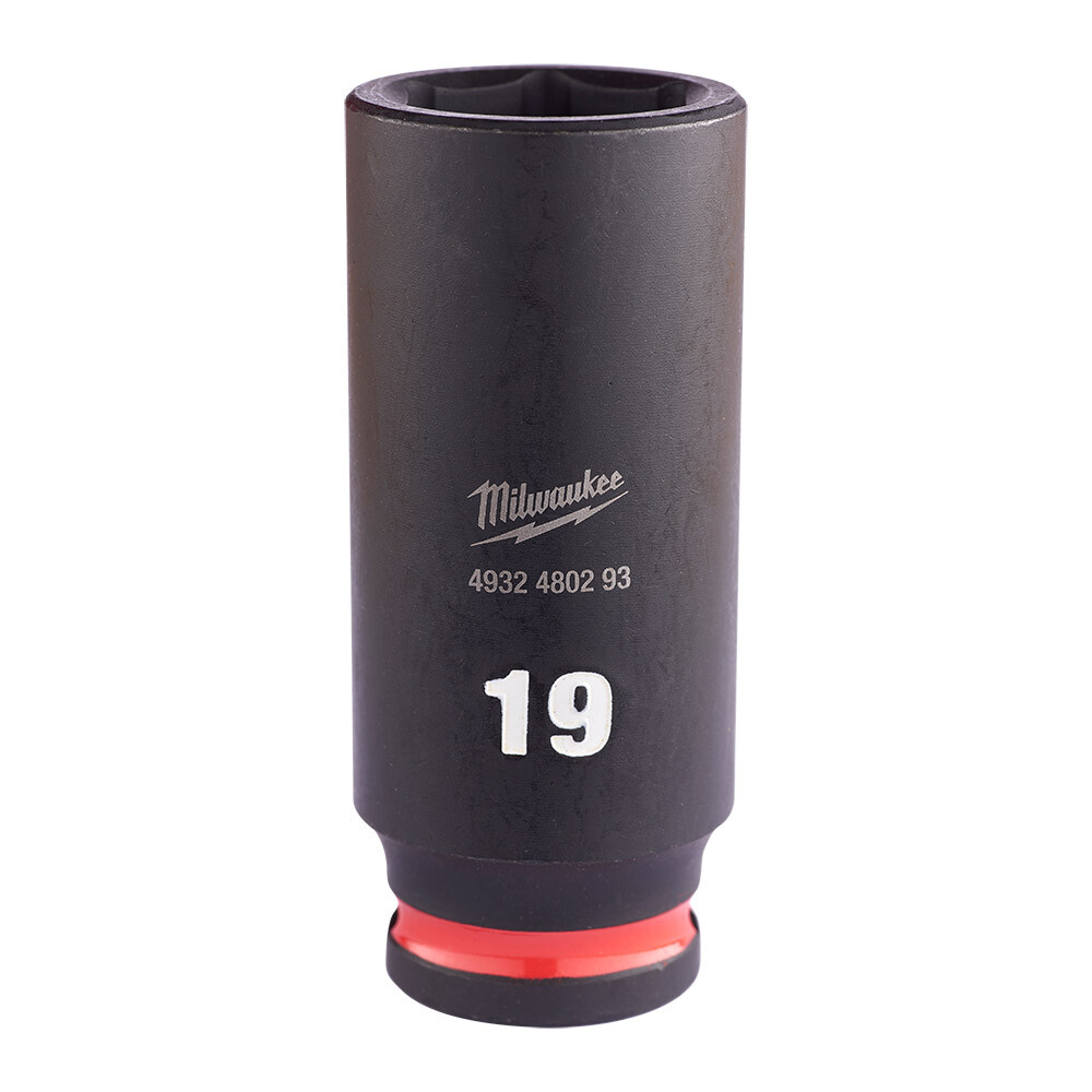 SHW Endüstiriyel Darbeli Lokma  3/8 İnç Uzun  19mm-1 Adet - 2