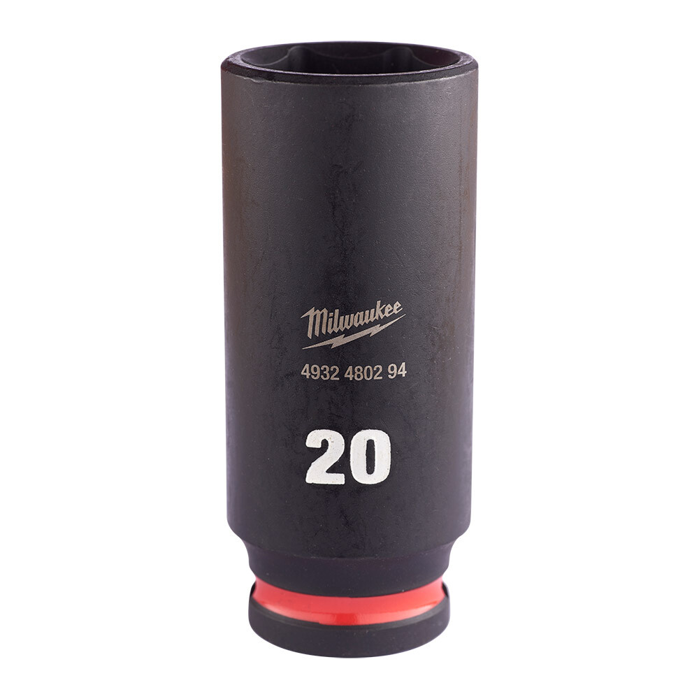 SHW Endüstiriyel Darbeli Lokma  3/8 İnç Uzun  20mm-1 Adet - 2