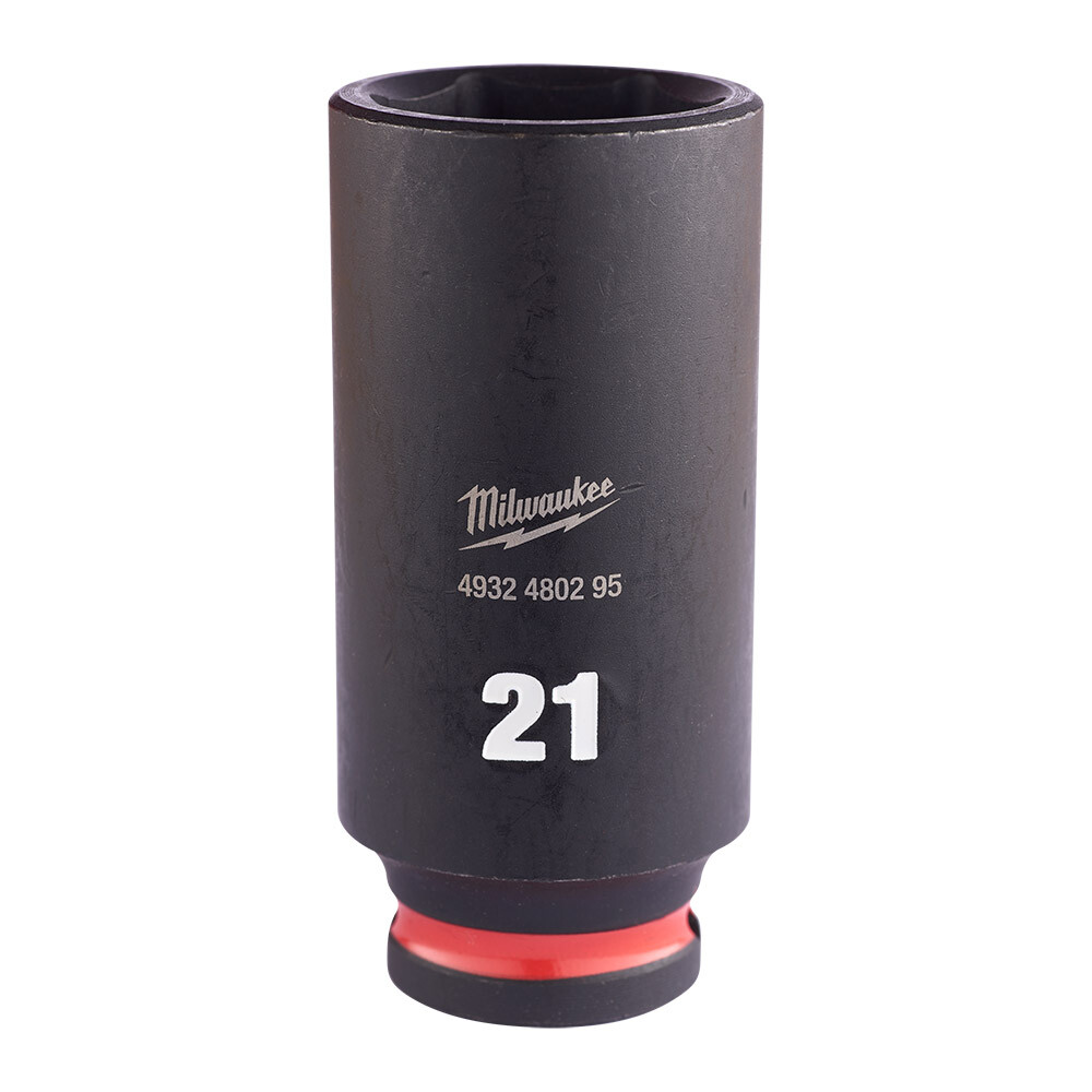 SHW Endüstiriyel Darbeli Lokma  3/8 İnç Uzun  21mm-1 Adet - 2