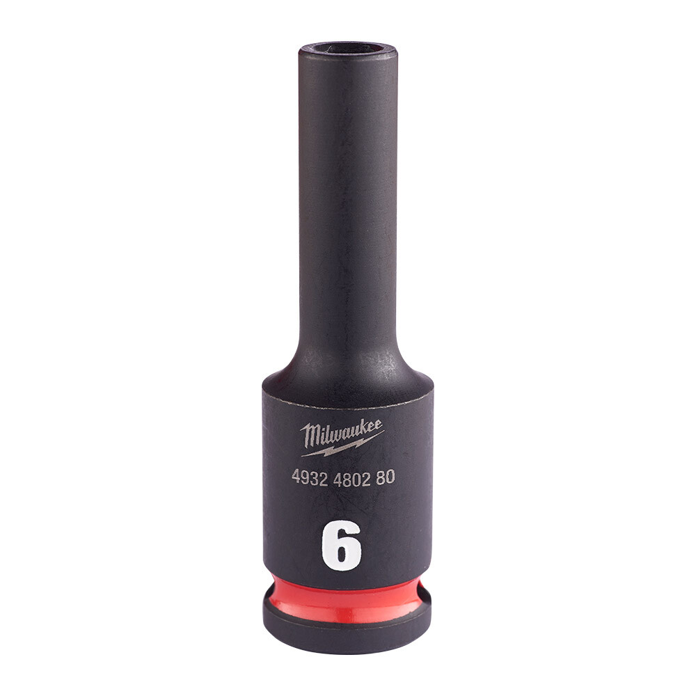 SHW Endüstiriyel Darbeli Lokma  3/8 İnç Uzun  6mm-1 Adet - 2