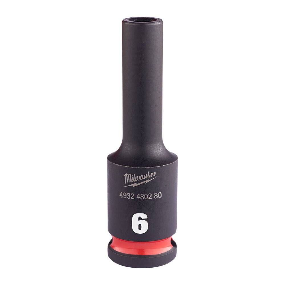 SHW Endüstiriyel Darbeli Lokma  3/8 İnç Uzun  6mm-1 Adet - 2