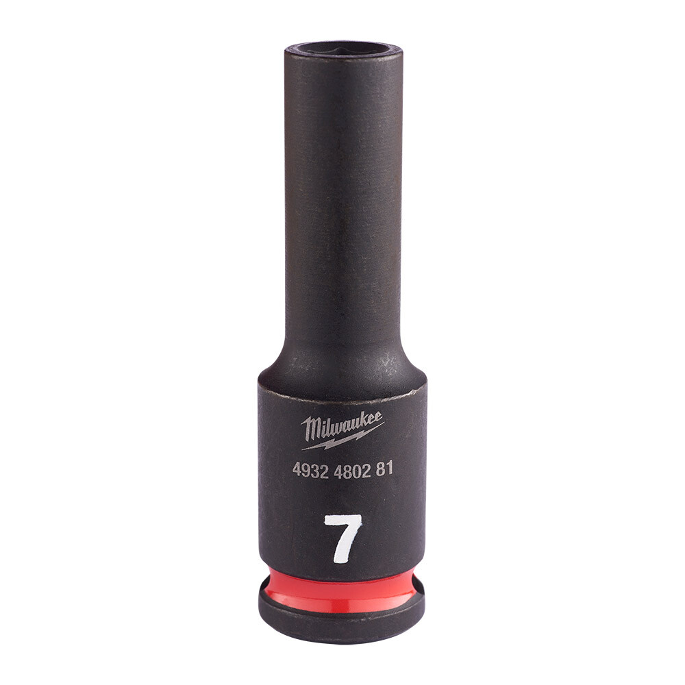 SHW Endüstiriyel Darbeli Lokma  3/8 İnç Uzun  7mm-1 Adet - 2