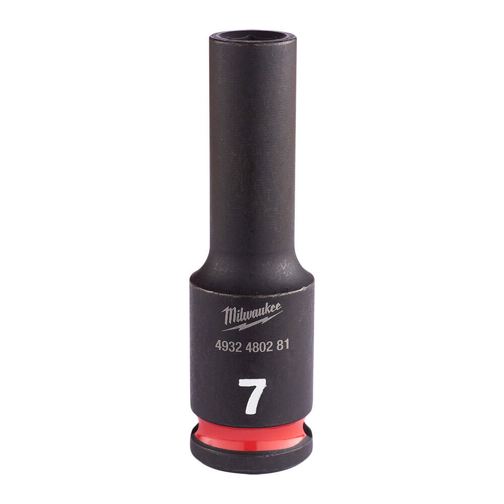 SHW Endüstiriyel Darbeli Lokma  3/8 İnç Uzun  7mm-1 Adet - 2