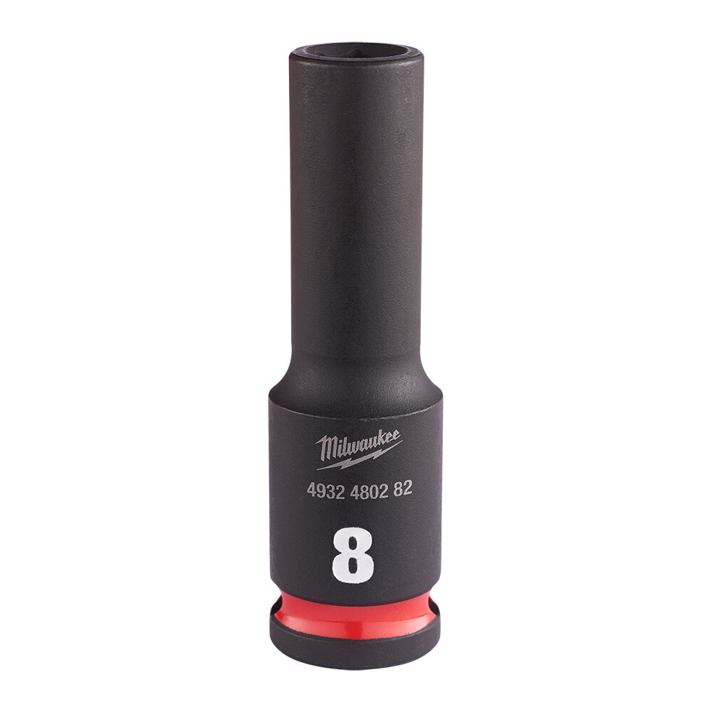 SHW Endüstiriyel Darbeli Lokma  3/8 İnç Uzun  8mm-1 Adet - 2