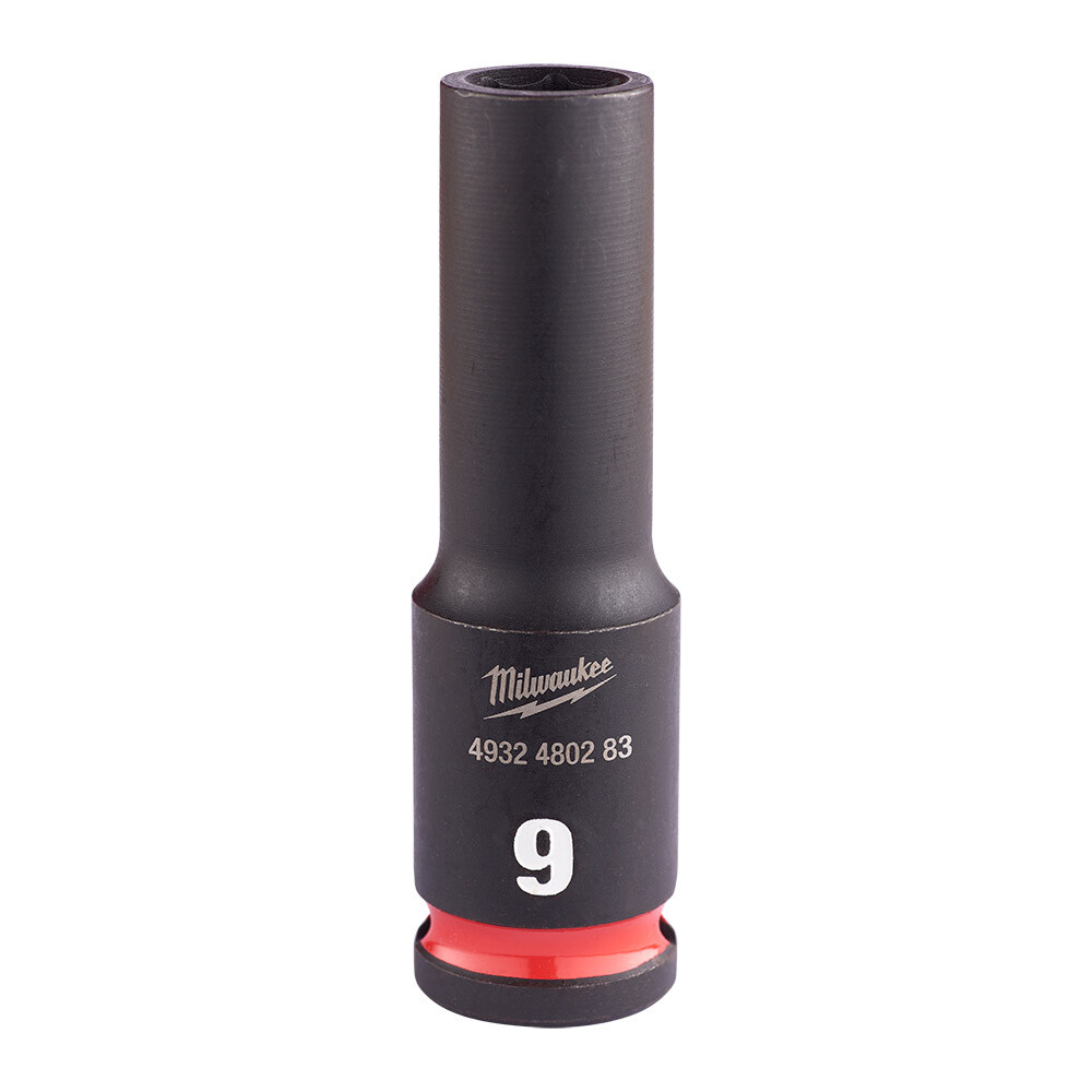 SHW Endüstiriyel Darbeli Lokma  3/8 İnç Uzun  9mm-1 Adet - 2