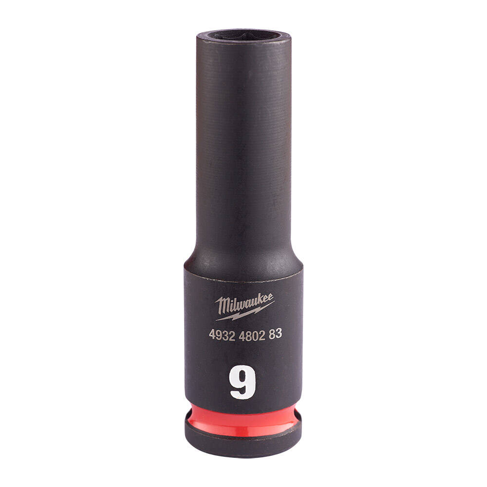 SHW Endüstiriyel Darbeli Lokma  3/8 İnç Uzun  9mm-1 Adet - 2