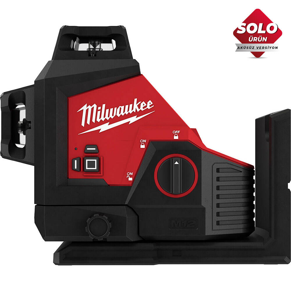 M123PL-0C M12 3 Çizgili Lazer Metre - 1