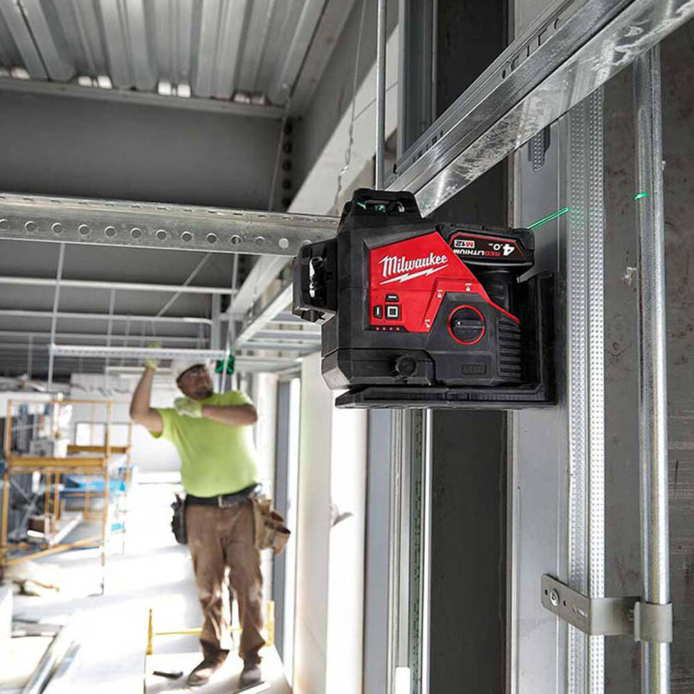 M123PL-401C M12 3 Çizgili Lazer Metre - 2