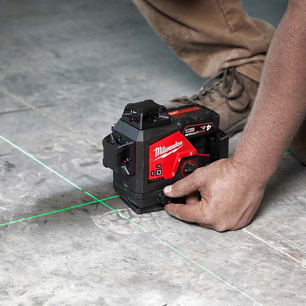 M123PL-401C M12 3 Çizgili Lazer Metre - 5