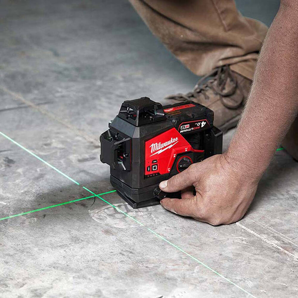 M123PL-401C M12 3 Çizgili Lazer Metre - 5