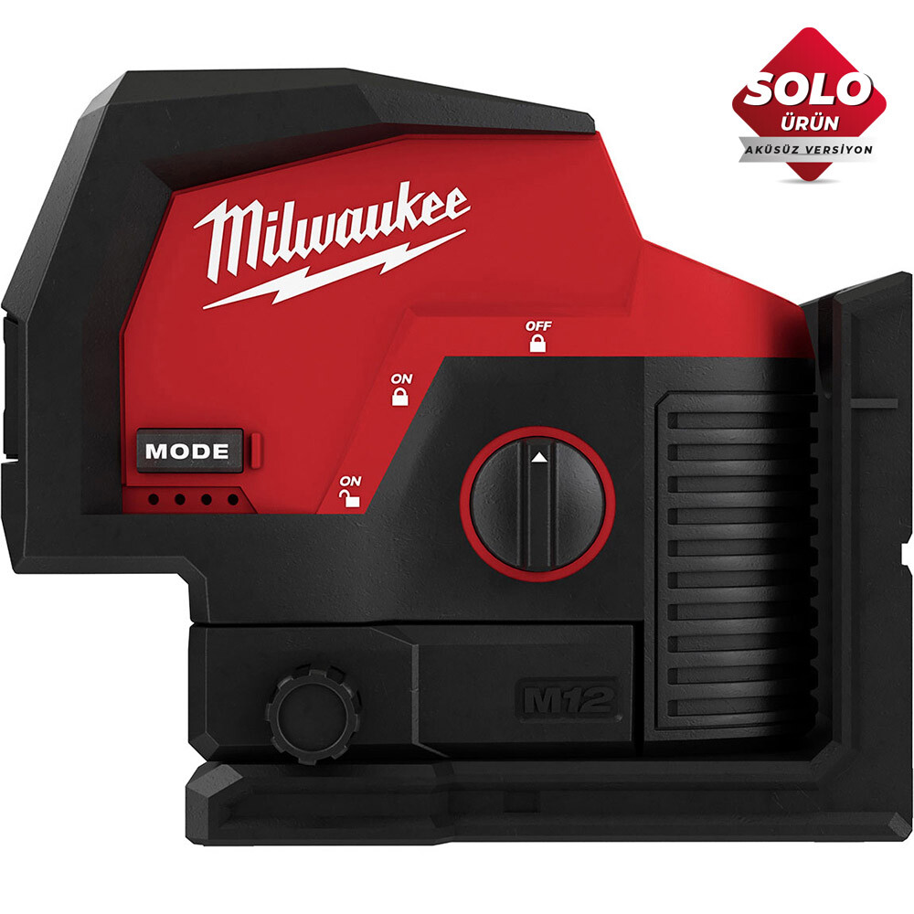 M12 CLLP-0C M12 Çapraz / 2 Çizgili Lazer Metre - MILWAUKEE
