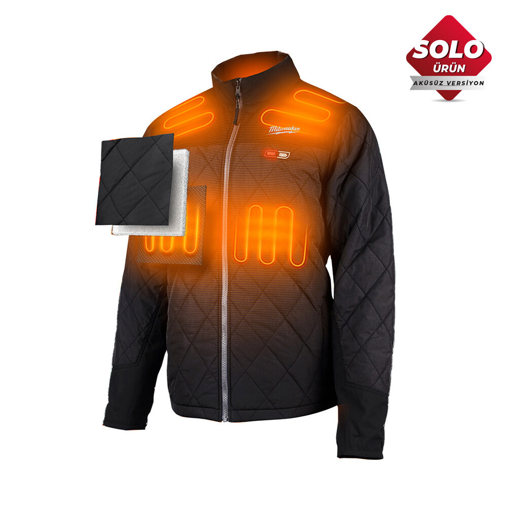 M12 HJP-0 Akülü Isıtıcılı Puffer Mont M Beden - MILWAUKEE