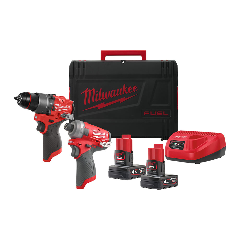M12FPP2E2-402X (M12FPD2 ve M12FQID) Akülü Set - MILWAUKEE