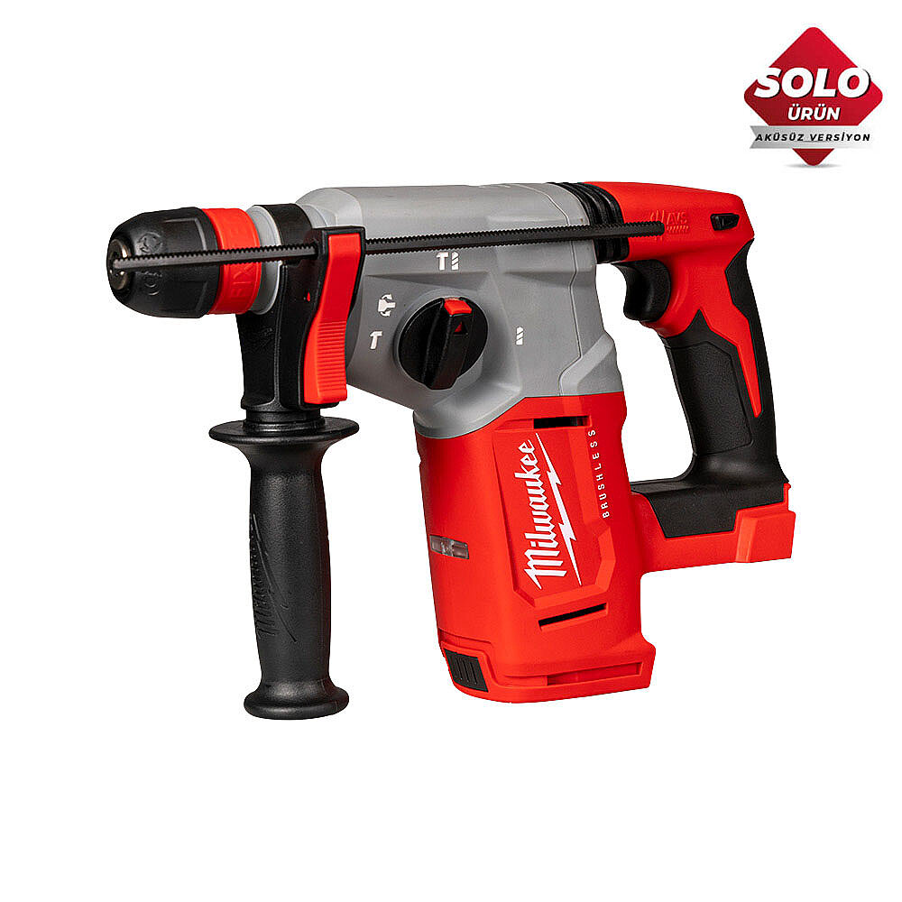 M18 BLHX-0 Kömürsüz Motor Sds-Plus 26MM Kırıcı Delici - MILWAUKEE