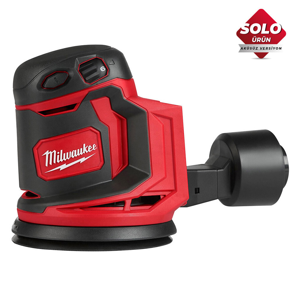 M18 BOS125-0 Akülü 125 mm Eksantrik Zımpara - MILWAUKEE