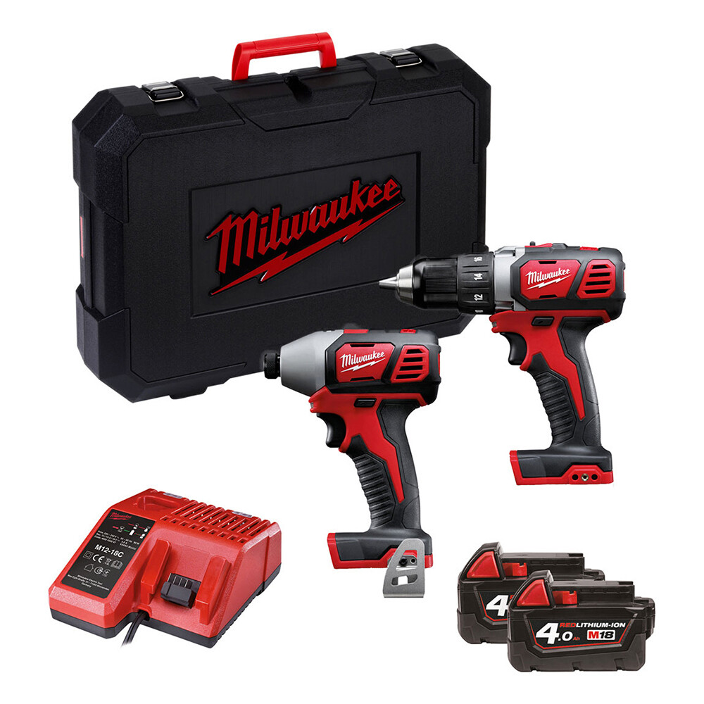 M18 BPP2D-402C Set (M18 BDD & M18 BID) - MILWAUKEE