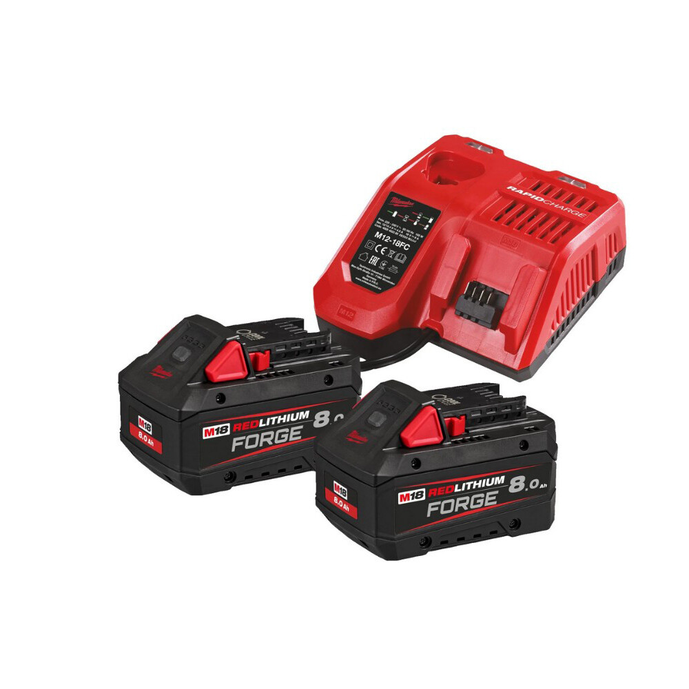 M18 FORGENRG-802 Akü + Şarj Cihazı Paketi - MILWAUKEE