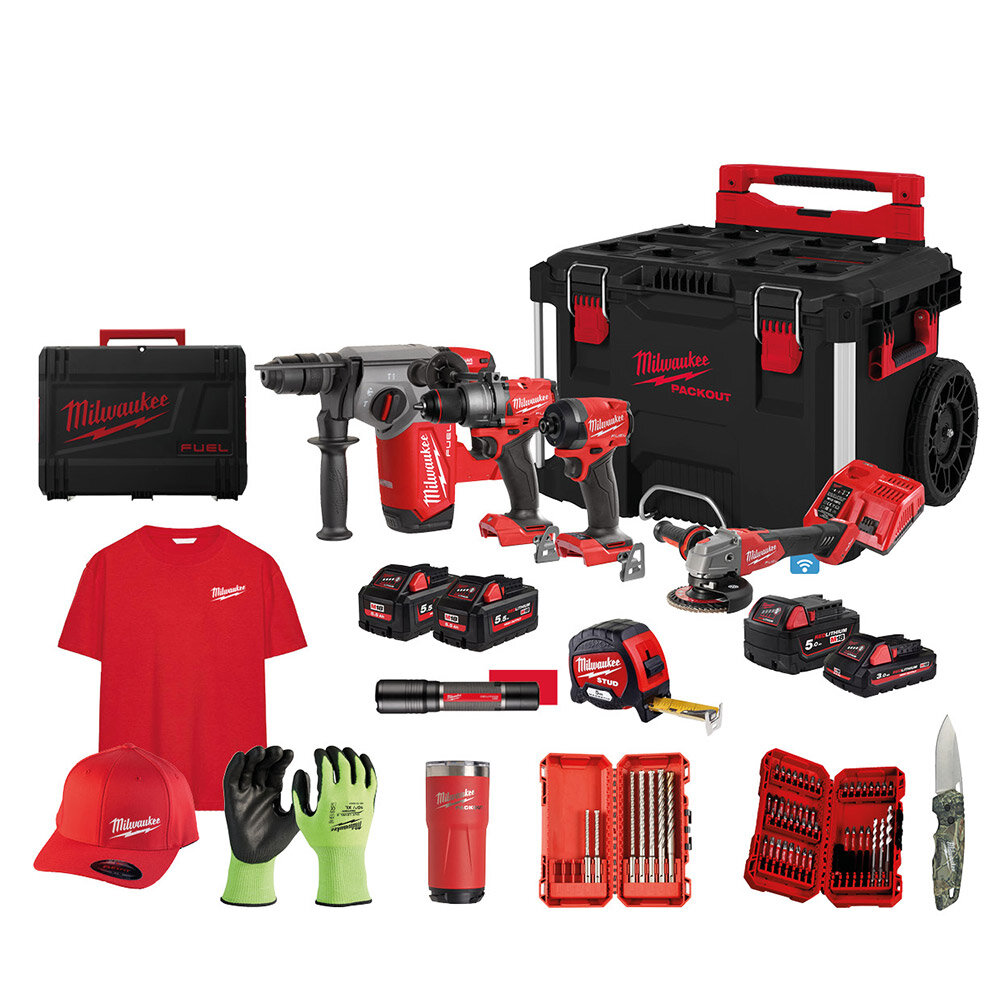 M18 FPP5AEC-533P Akülü Set - MILWAUKEE
