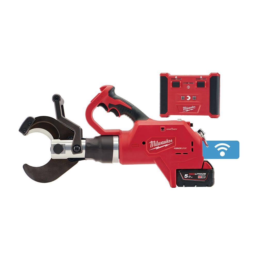 M18 HCC75R-502C One-Key Akülü Force Logıc™ Hidrolik Uzaktan Kumandalı Yer Altı Kablo Kesici - 3
