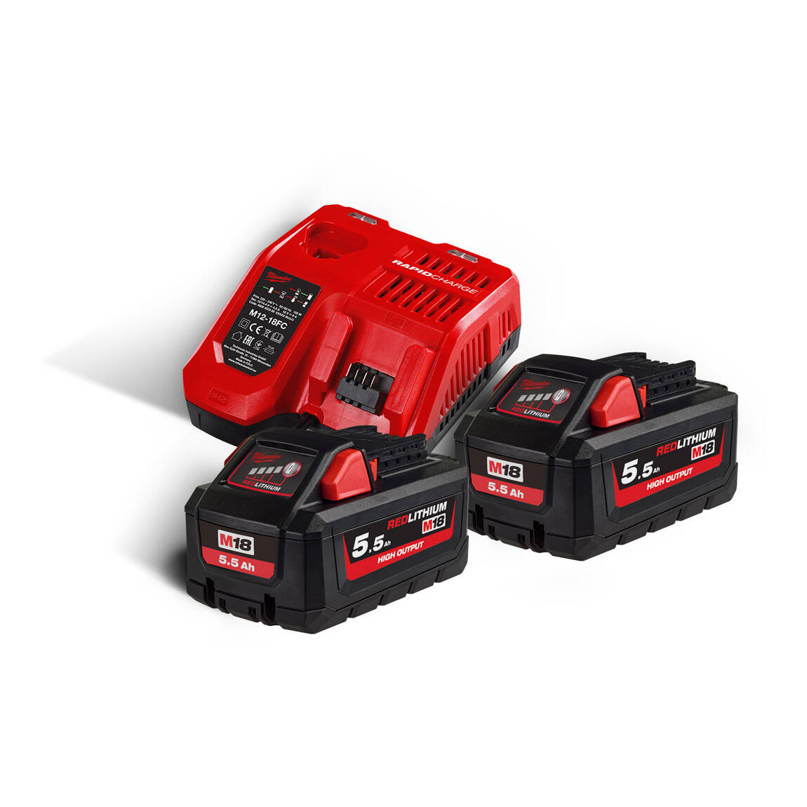M18 HNRG-552 Akü+Şarj Cihazı Paket - 1