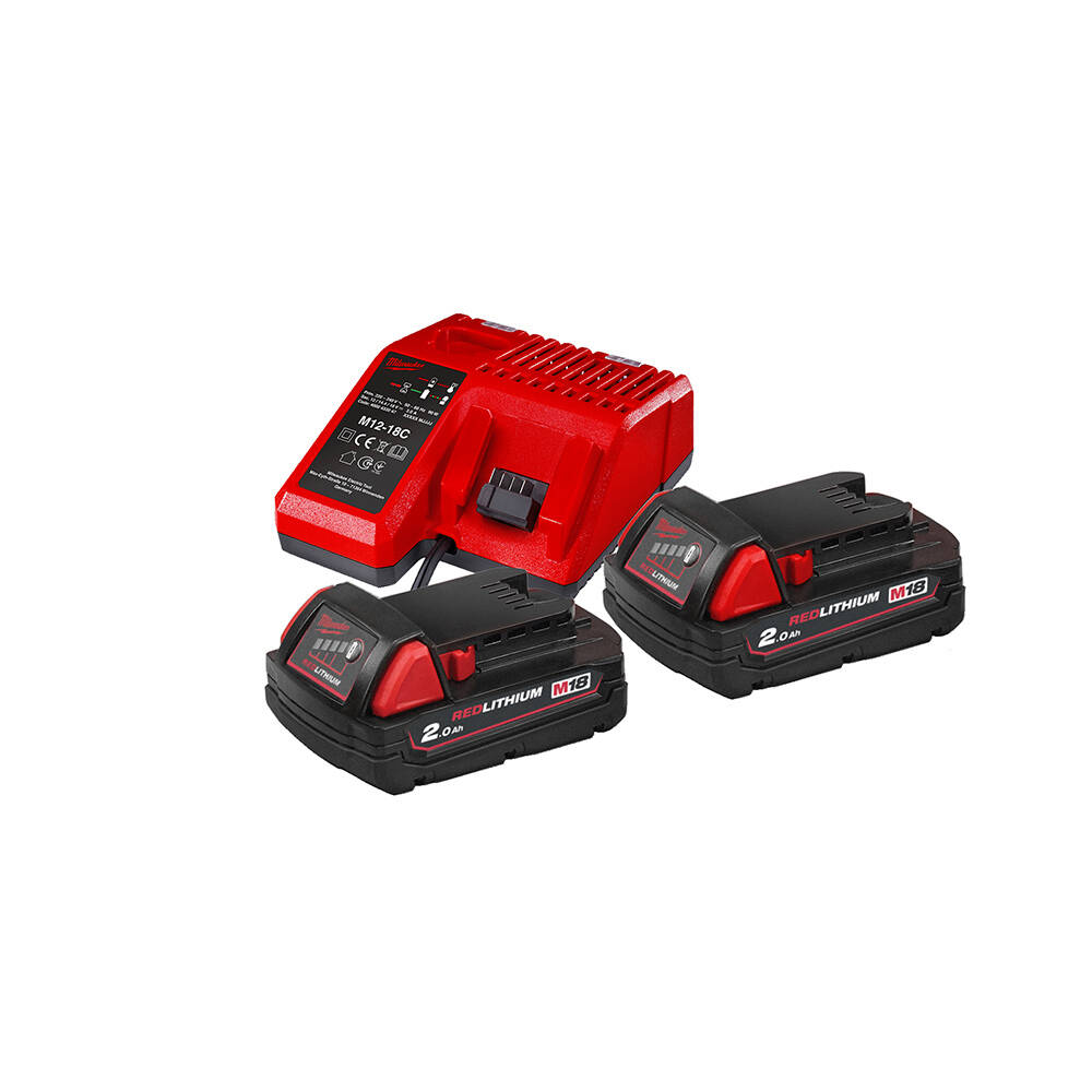 M18 NRG-202 Akü + Şarj Cihazı Paket - 1