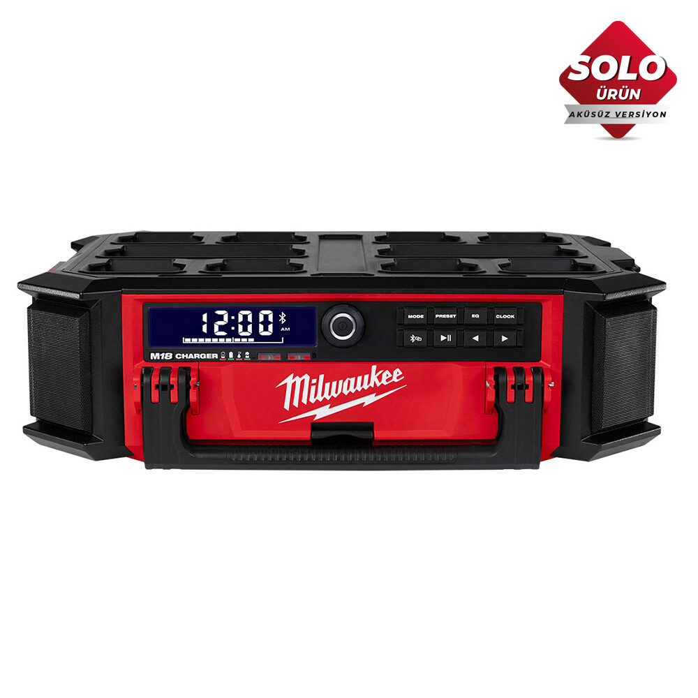 M18 PRCDAB-0 Packout Uyumlu Radyo ve Şarj Cihazı - MILWAUKEE