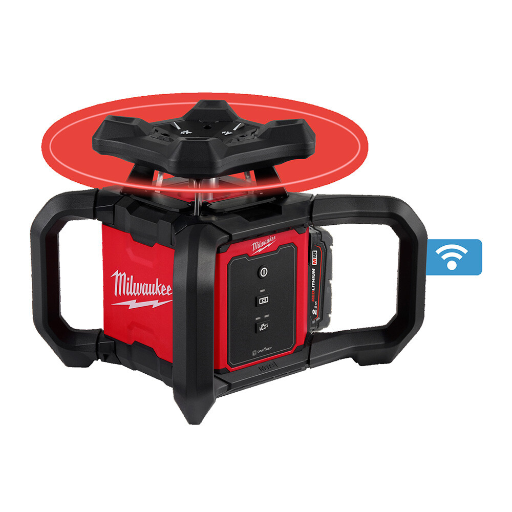 M18 RLOH600-201C 600M Yatay Otomatik Döner Lazer - MILWAUKEE