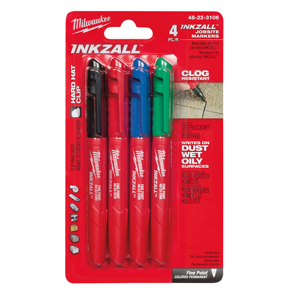 4 Farklı Renkli Marker İşaretleme Kalem - 6