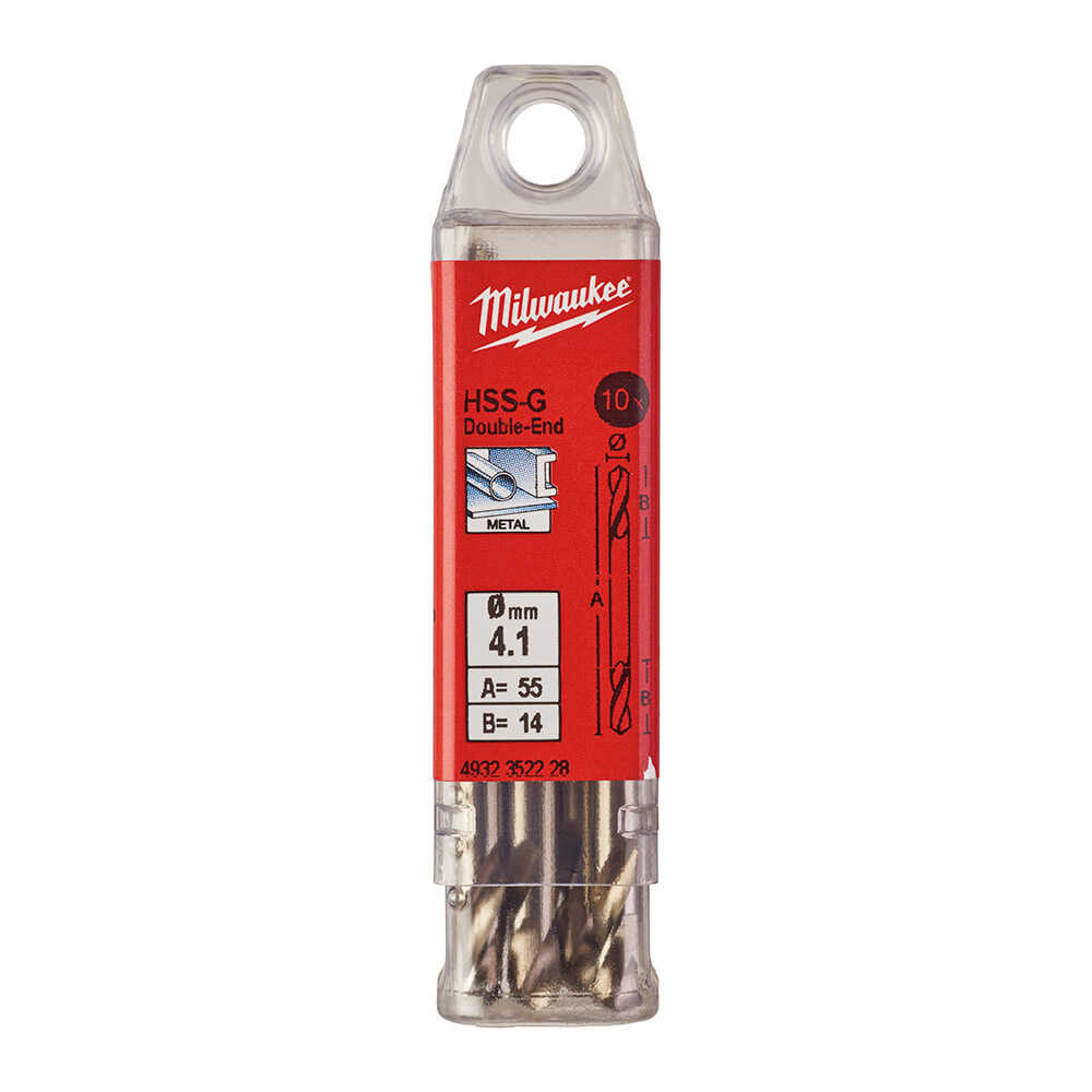 4. 1 Mm Hss Çift Taraflı Metal Matkap Ucu - 10