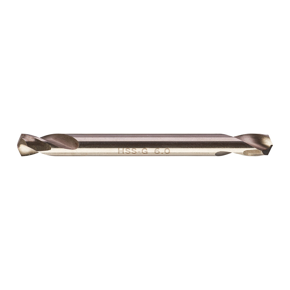6. 0 mm HSS Çift Taraflı Metal Matkap Ucu - 10'lu - 2