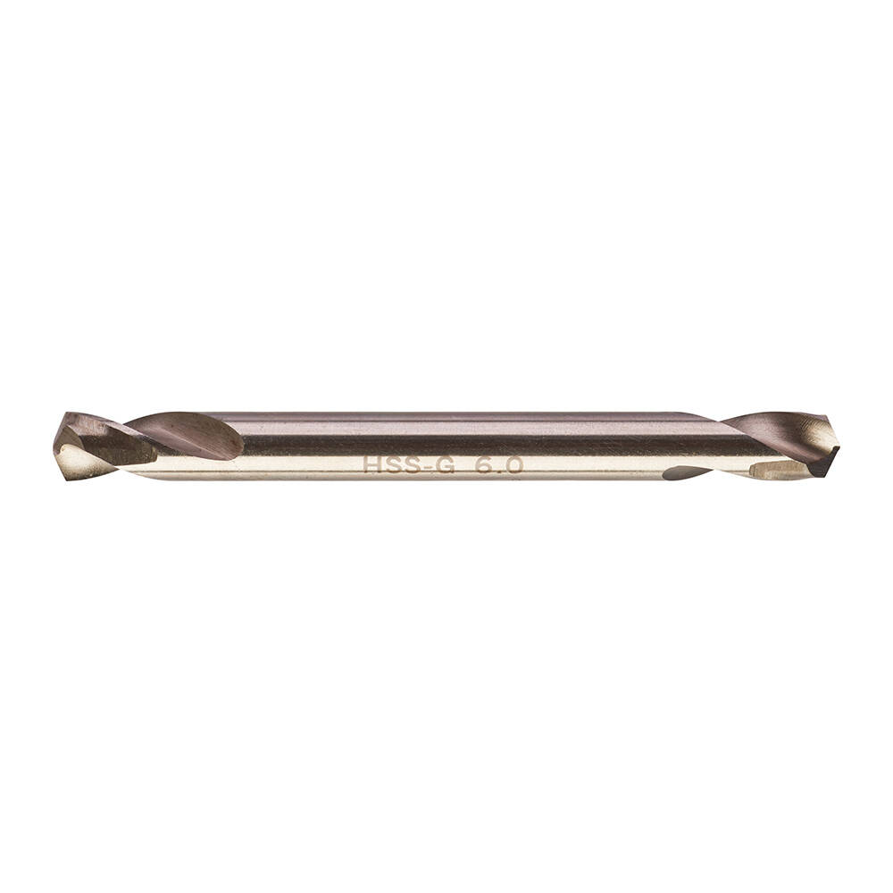 6. 0 mm HSS Çift Taraflı Metal Matkap Ucu - 10'lu - 2