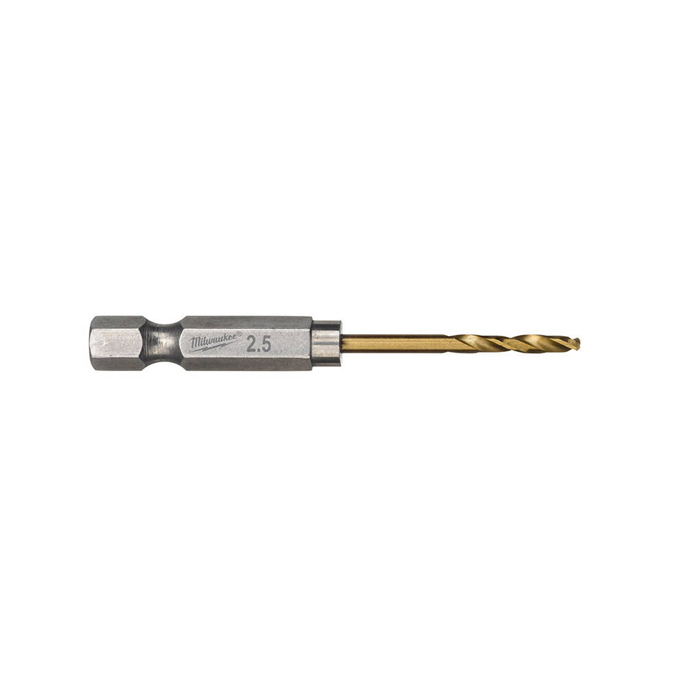 2. 5x62 mm HSS-G Hex Girişli Metal Matkap Ucu - 1