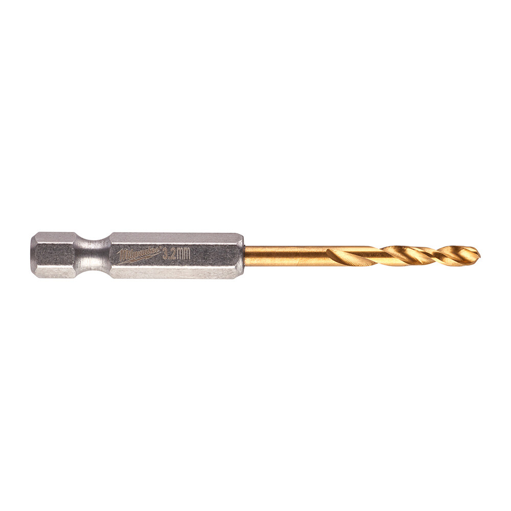 3. 2x66. 5 mm HSS-G Hex Girişli Metal Matkap Ucu - 2
