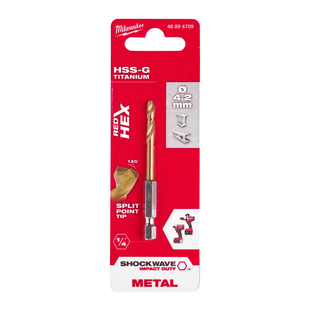 4. 2x74 Mm Hss-g Hex Girişli Metal Matkap Ucu