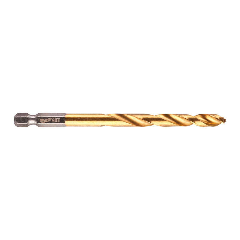 6. 8x108 mm HSS-G Hex Girişli Metal Matkap Ucu - 2