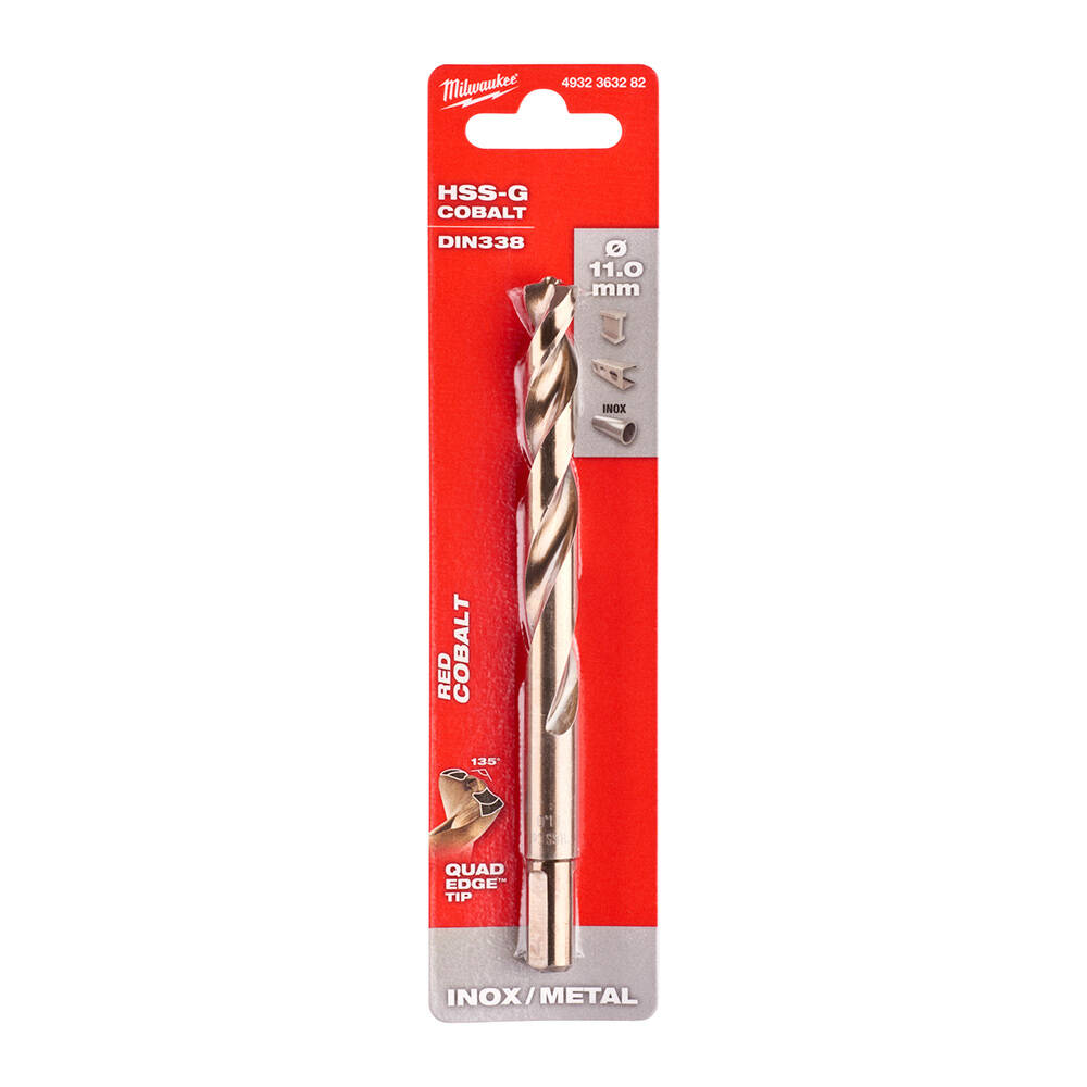 11. 0x142 mm Altın Serisi HSS-G Co Metal Matkap Ucu - 1