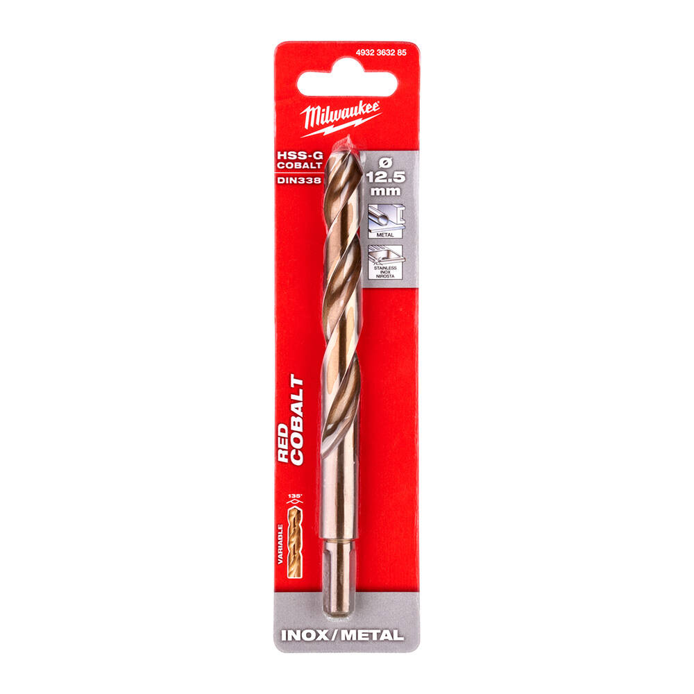 12. 5x151 mm Altın Serisi HSS-G Co Metal Matkap Ucu - 1